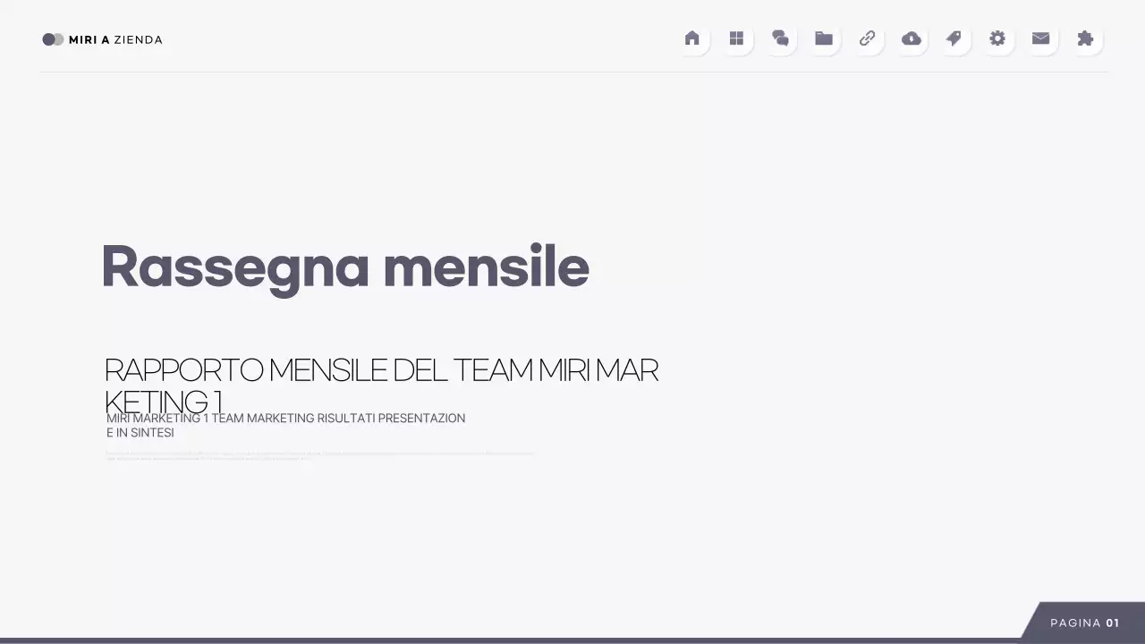 Analisi di rapporti moderni e grigi