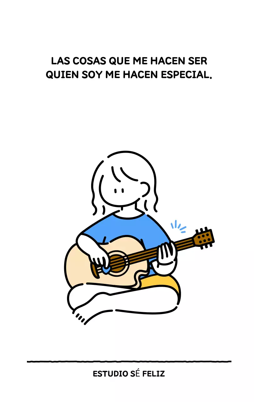 Calendario ilustrado con un bonito estilo de líneas