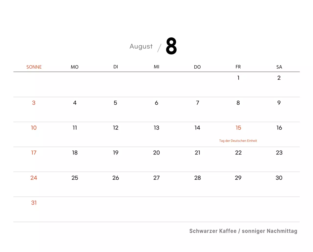 Ein weiß-braunes sentimentales Café