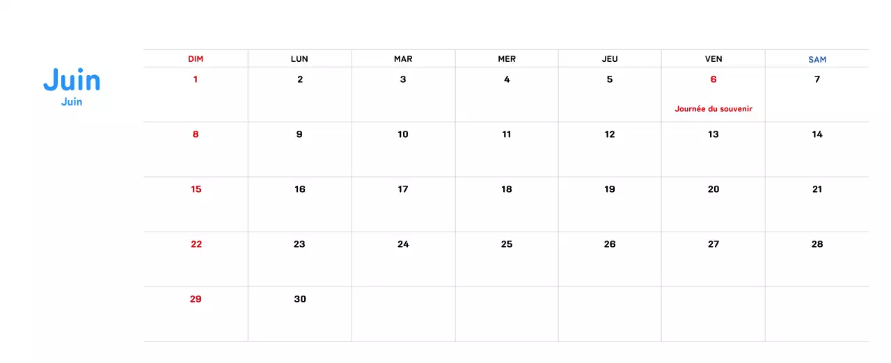 Calendrier du Nouvel An avec illustrations chaleureuses