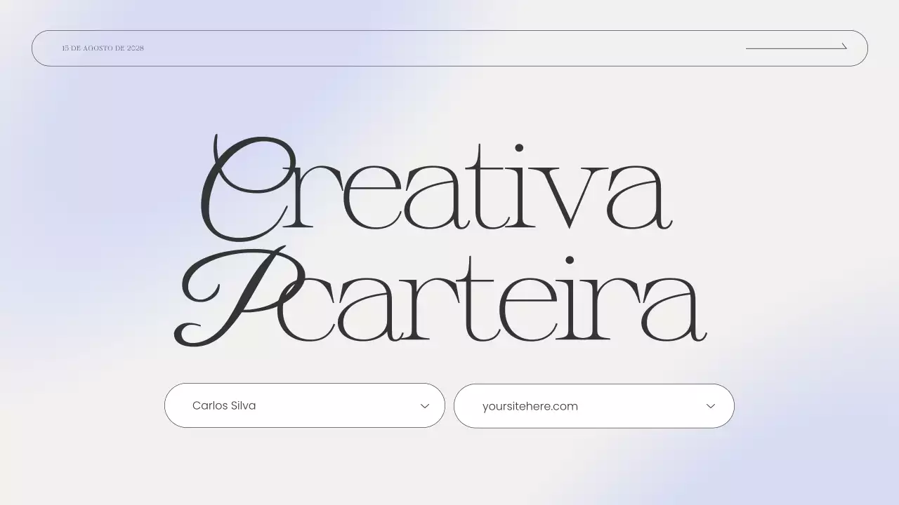 curriculum vitae azul elegante