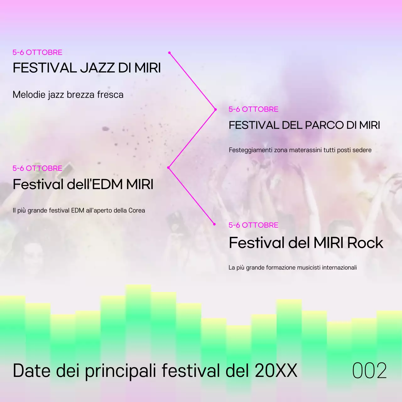 La vostra guida al festival kitsch del rosa e del chartreuse