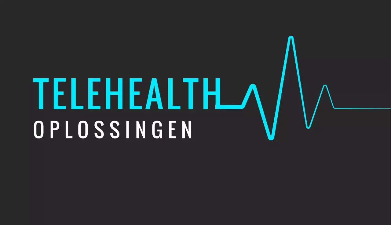 zwarte professionele telegeneeskunde kaart