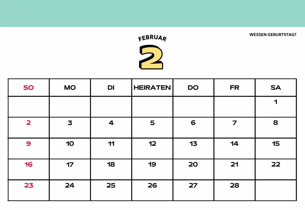 Bunte Kalender mit einer Vielzahl von Retro-Illustrationen