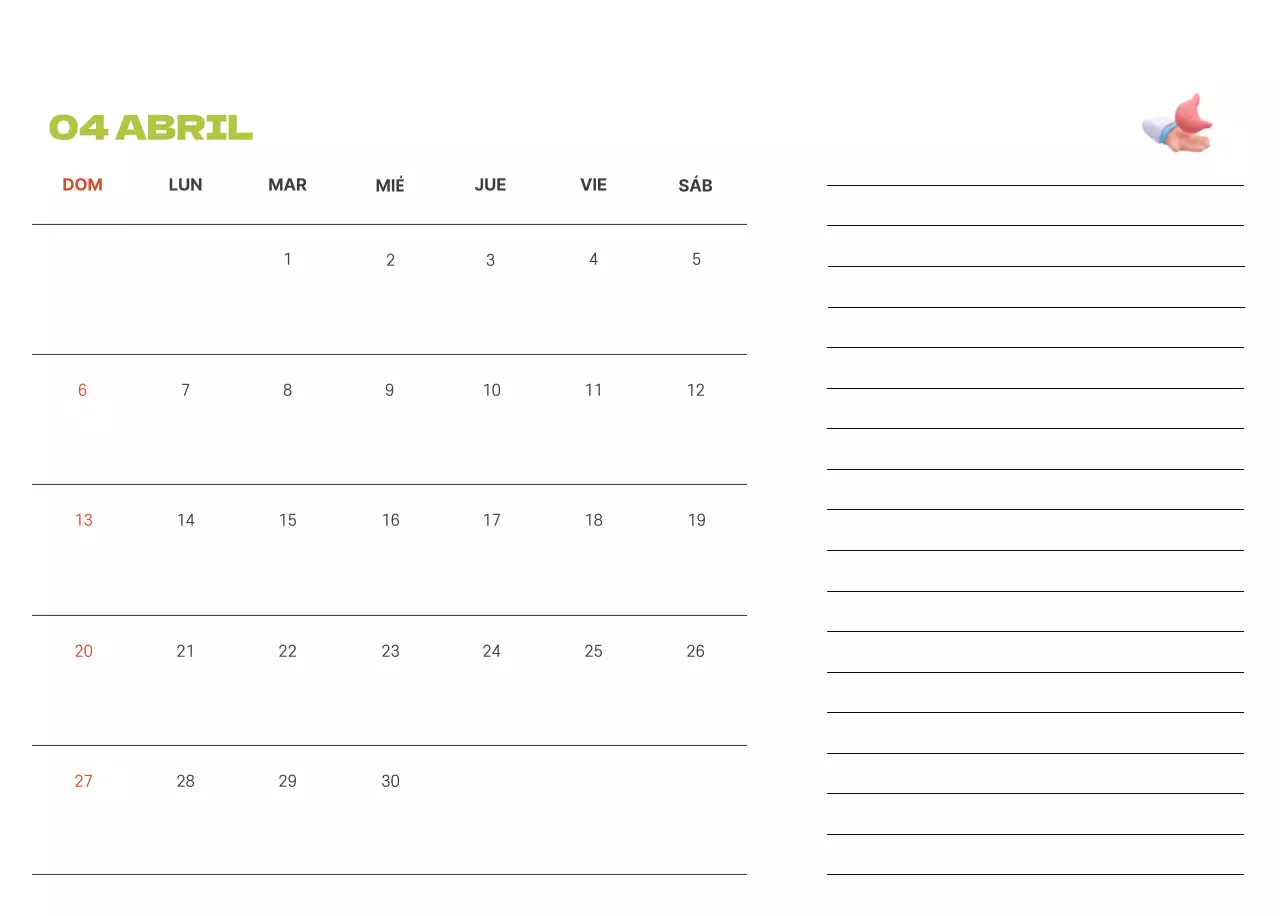 Un hospital festivo con ilustraciones de temática sanitaria y familiar y acentos de color