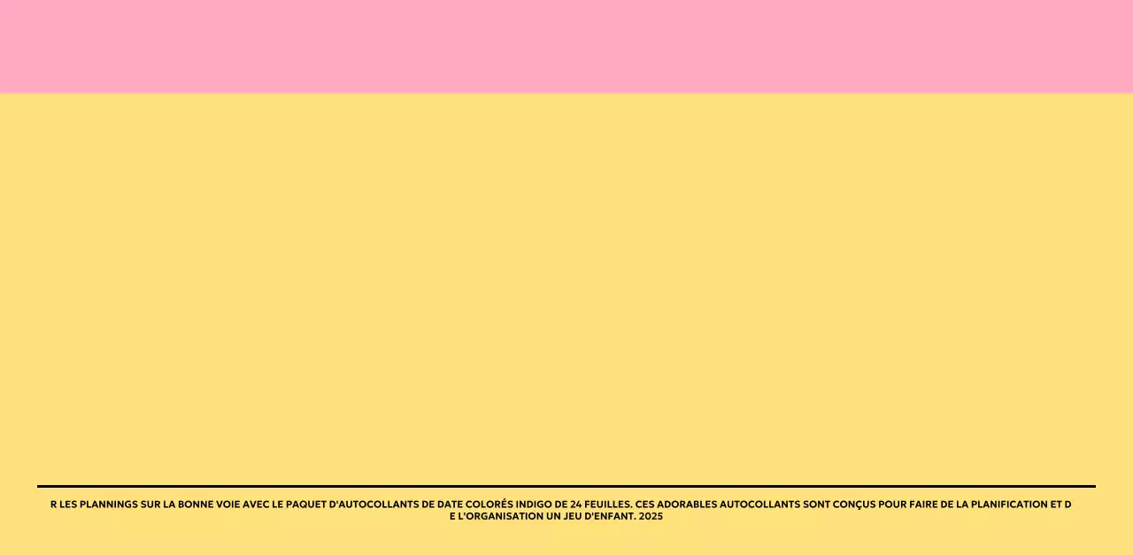 Calendriers colorés avec une variété d'illustrations rétro