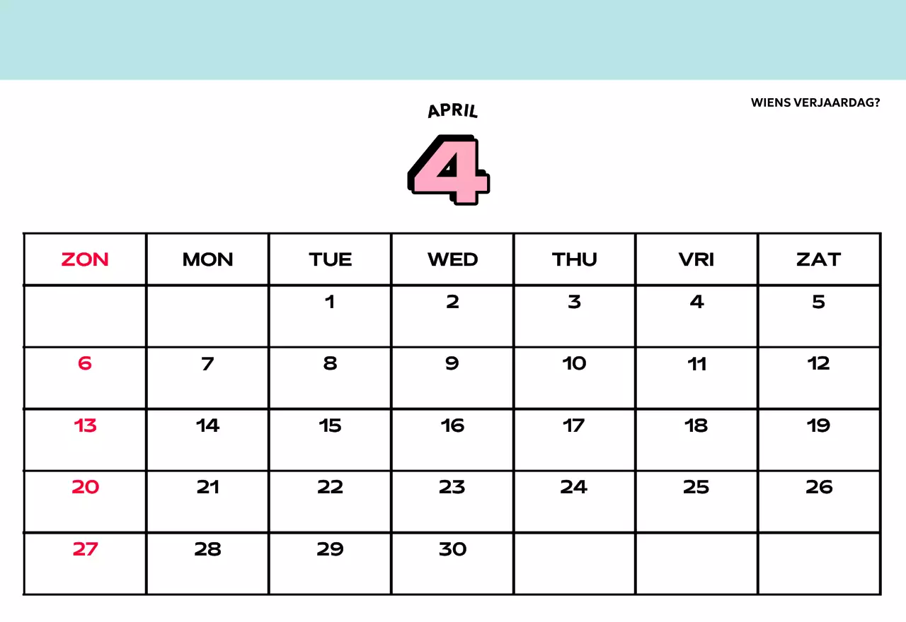 Kleurrijke kalenders met verschillende retro-illustraties
