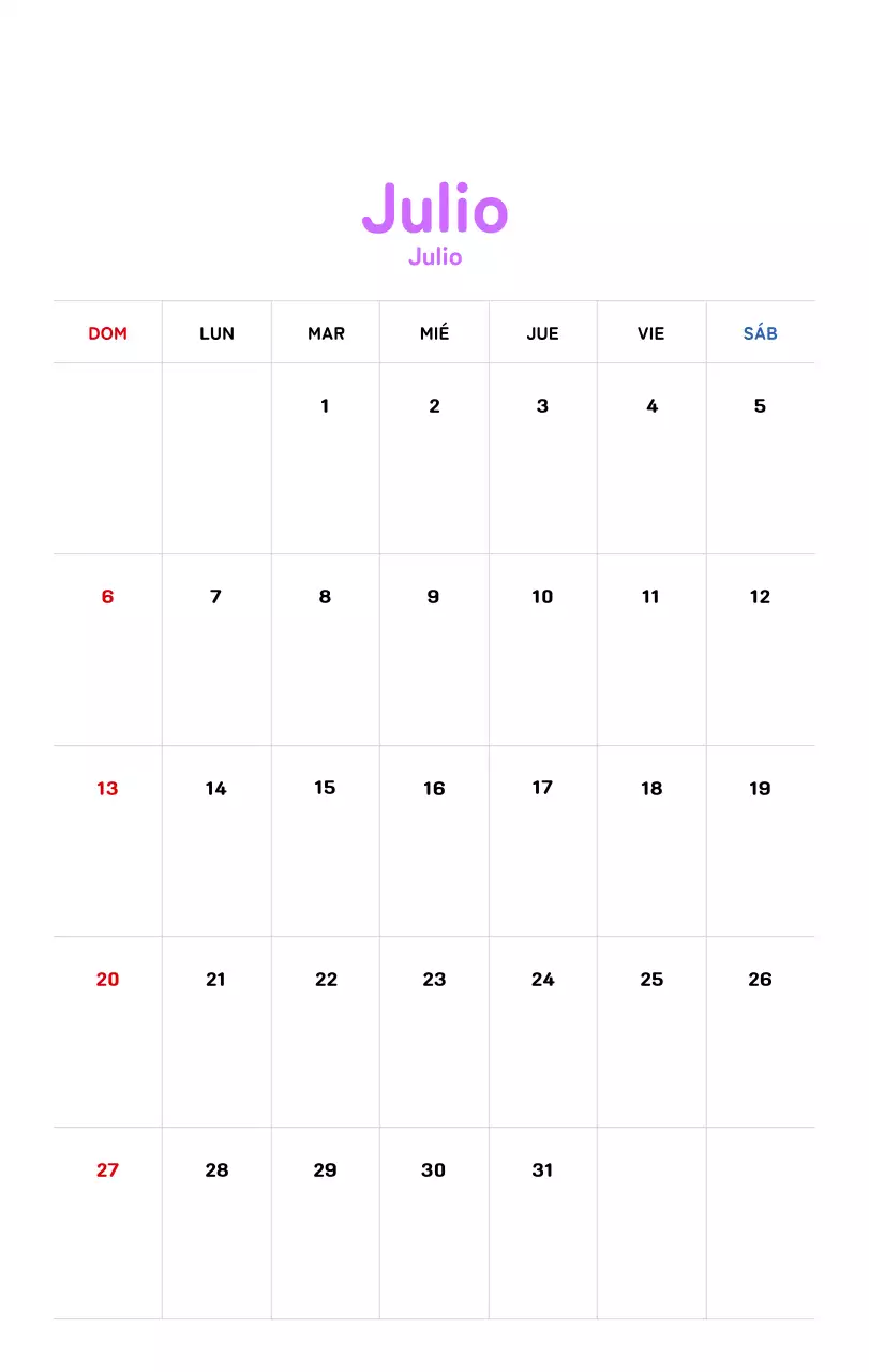 Calendario de Año Nuevo con cálidas ilustraciones