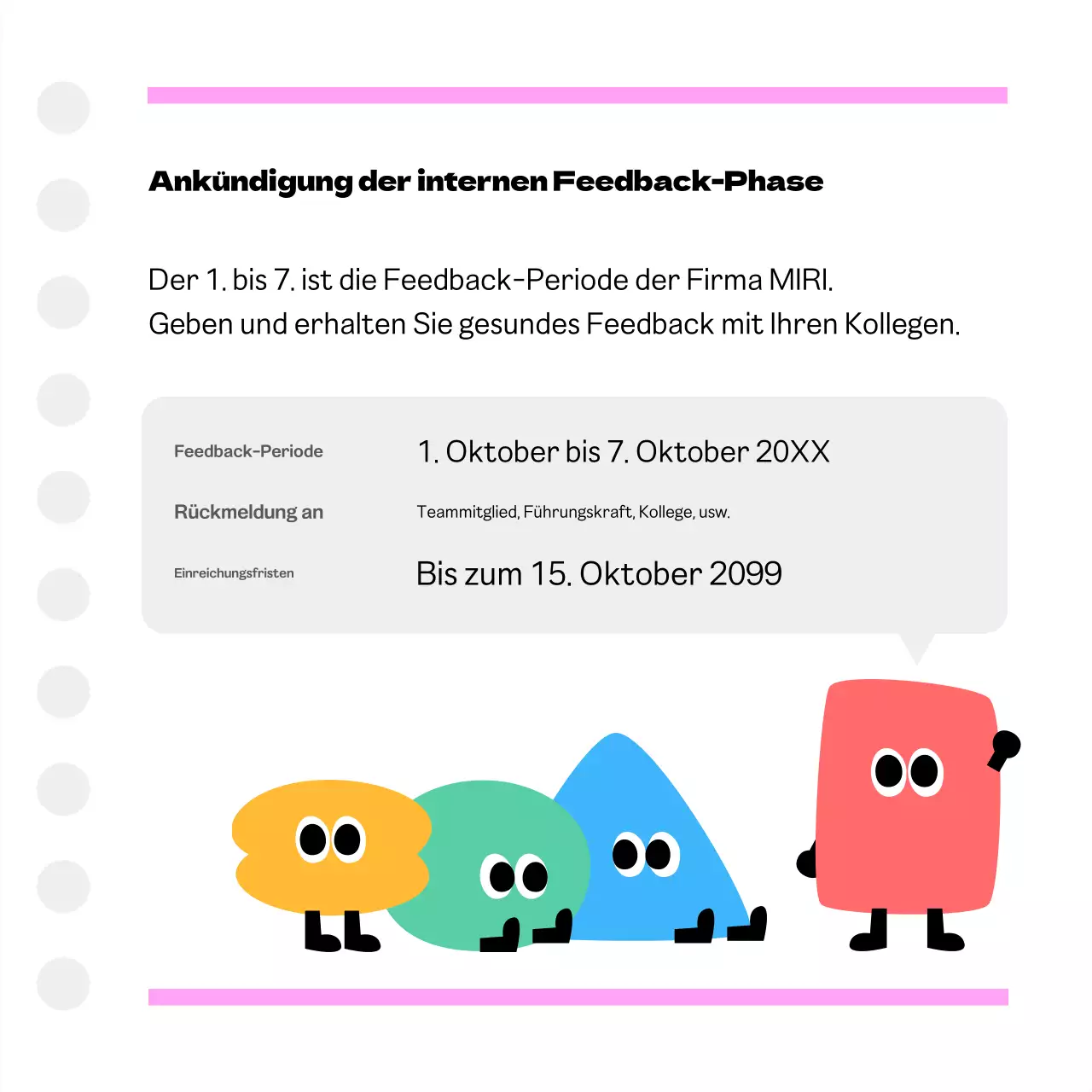 Feedback von Pink Simple Teammitgliedern