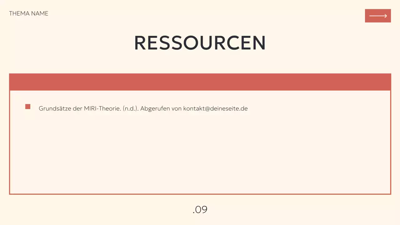 beige moderne Projektpräsentation