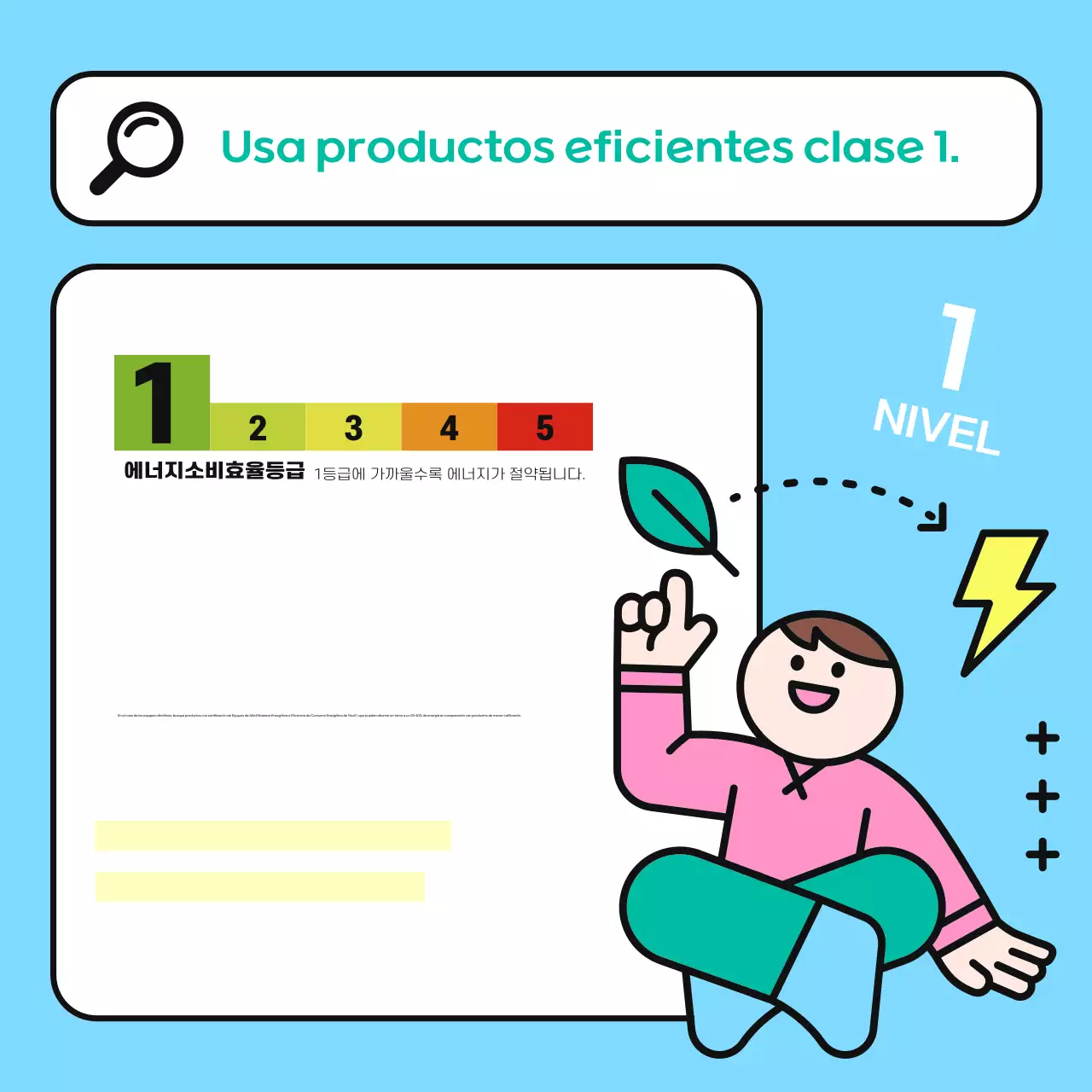 Campaña de ahorro energético en el lugar de trabajo