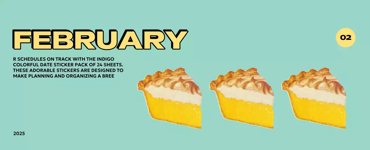 様々なレトロなイラストが描かれたカラフルなカレンダーカレンダー