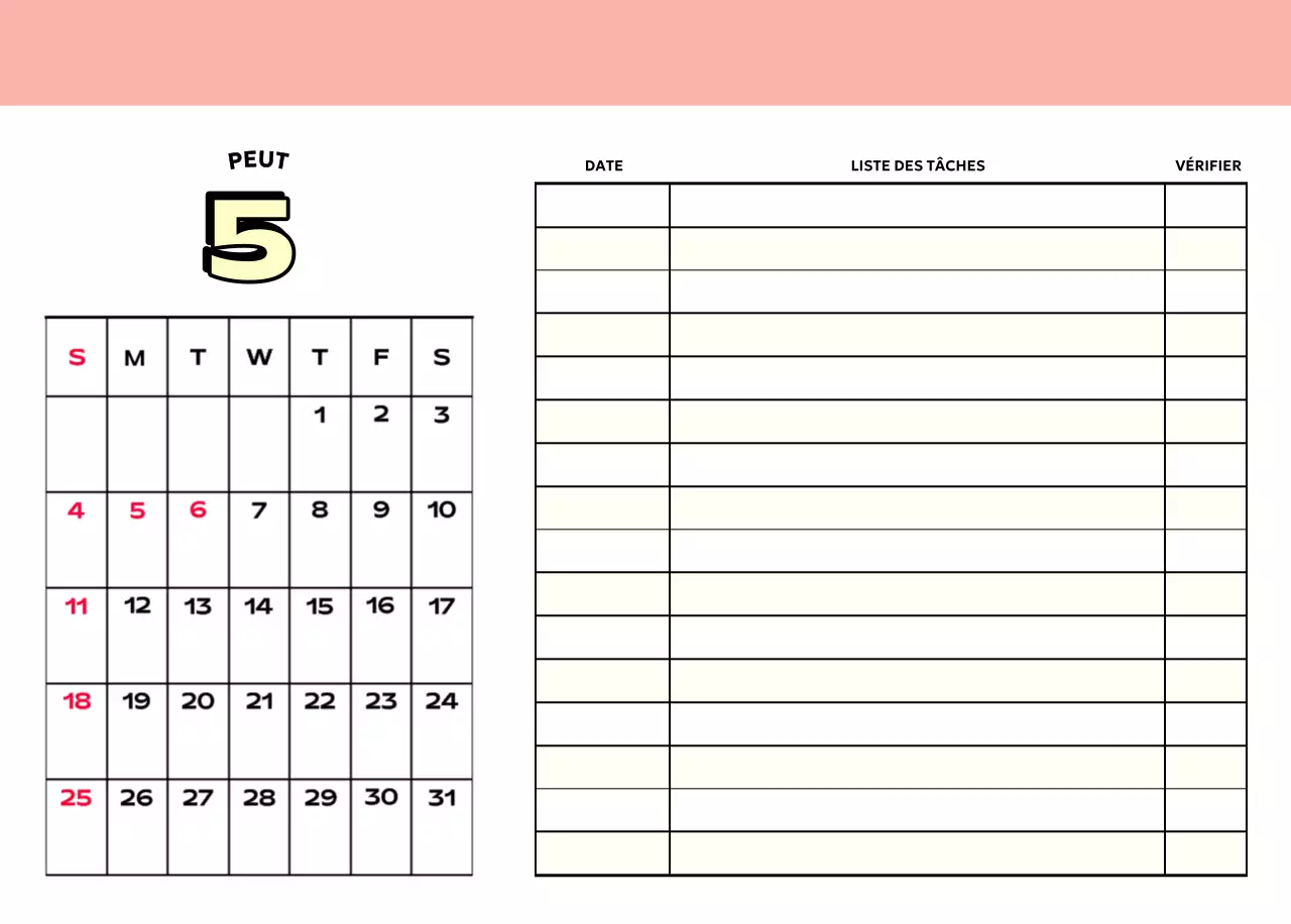 Calendriers colorés avec une variété d'illustrations rétro