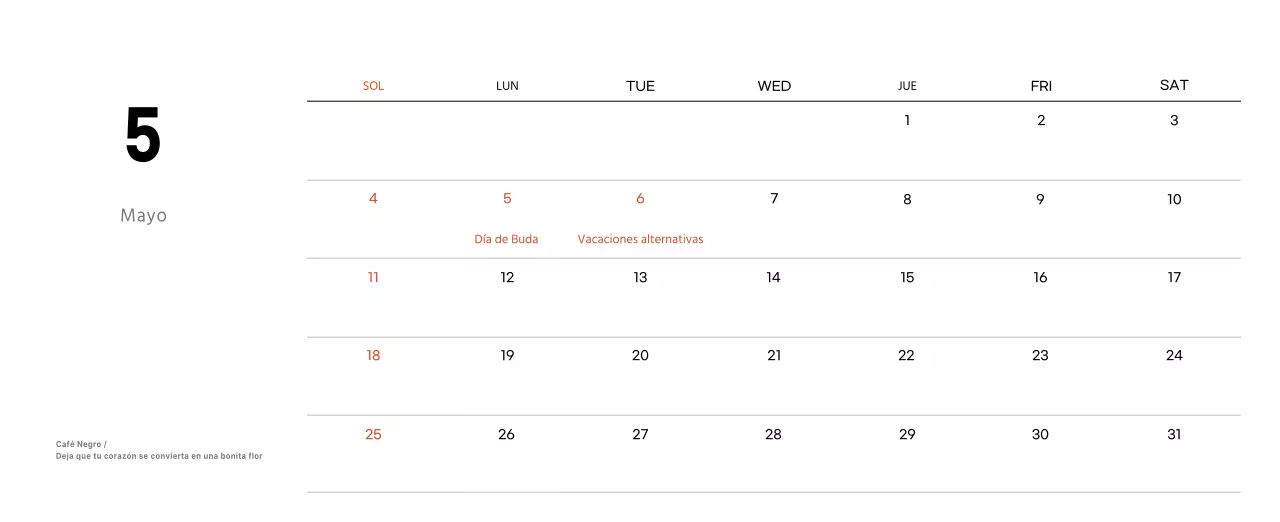 Un café sentimental blanco y marrón