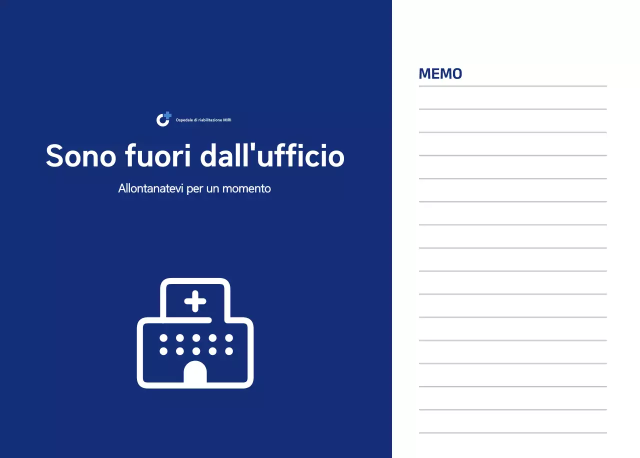 Calendario semplice con illustrazioni blu e pulite