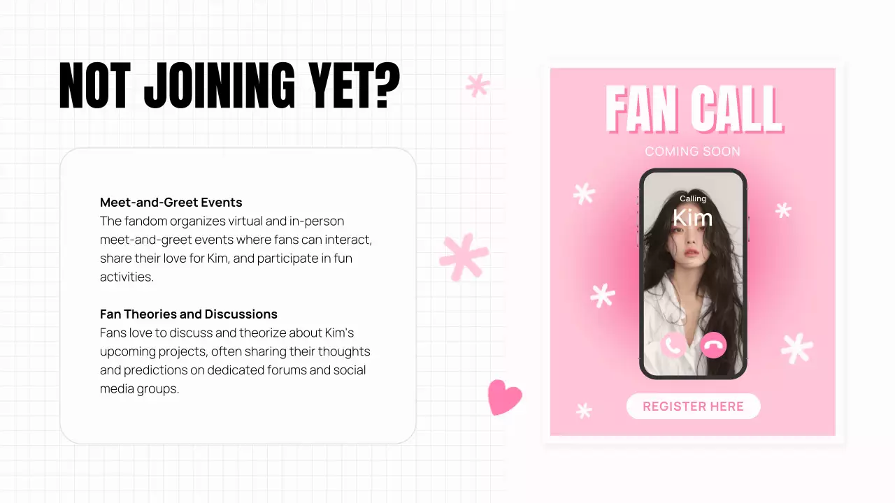 Pink Modern K-Drama Promotion Presentation