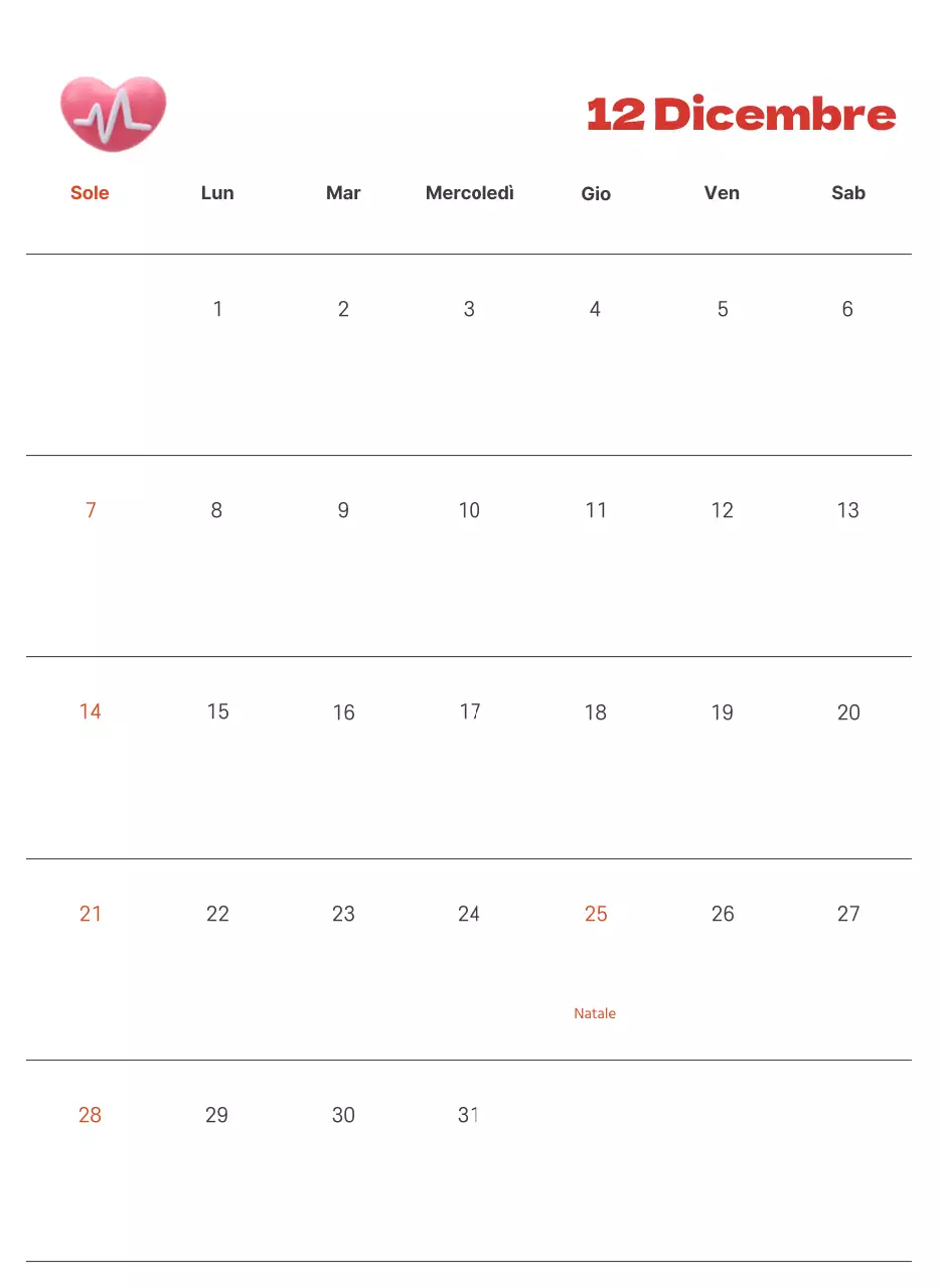 Un ospedale festivo con illustrazioni a tema salute e famiglia e accenti colorati