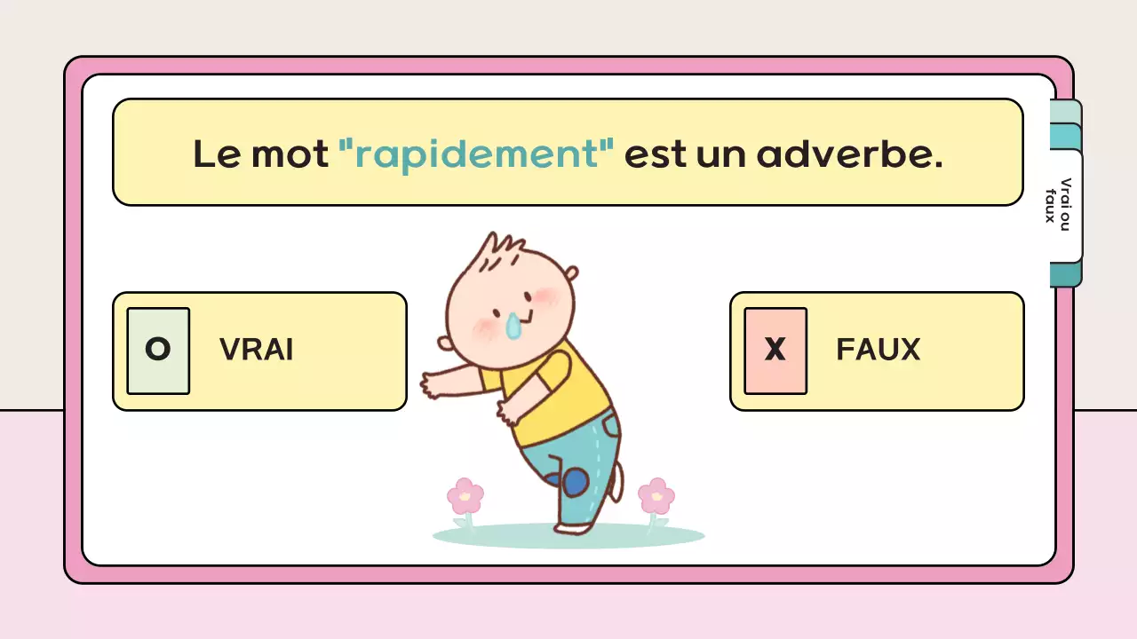 matériel d'étude pour le quiz sur le jeu rose