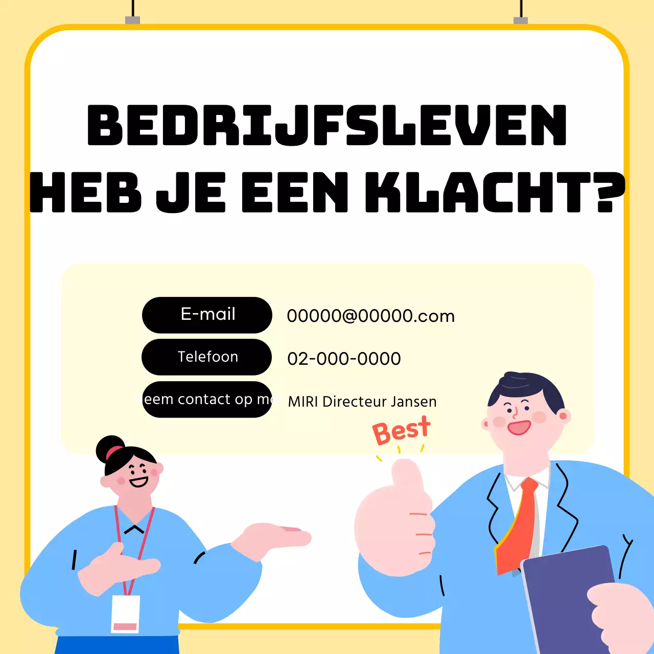 Gele hulpmiddelen voor werkplektraining