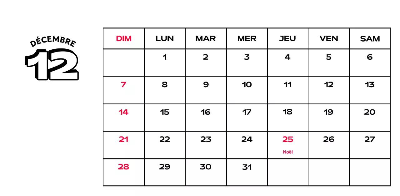Calendriers colorés avec une variété d'illustrations rétro