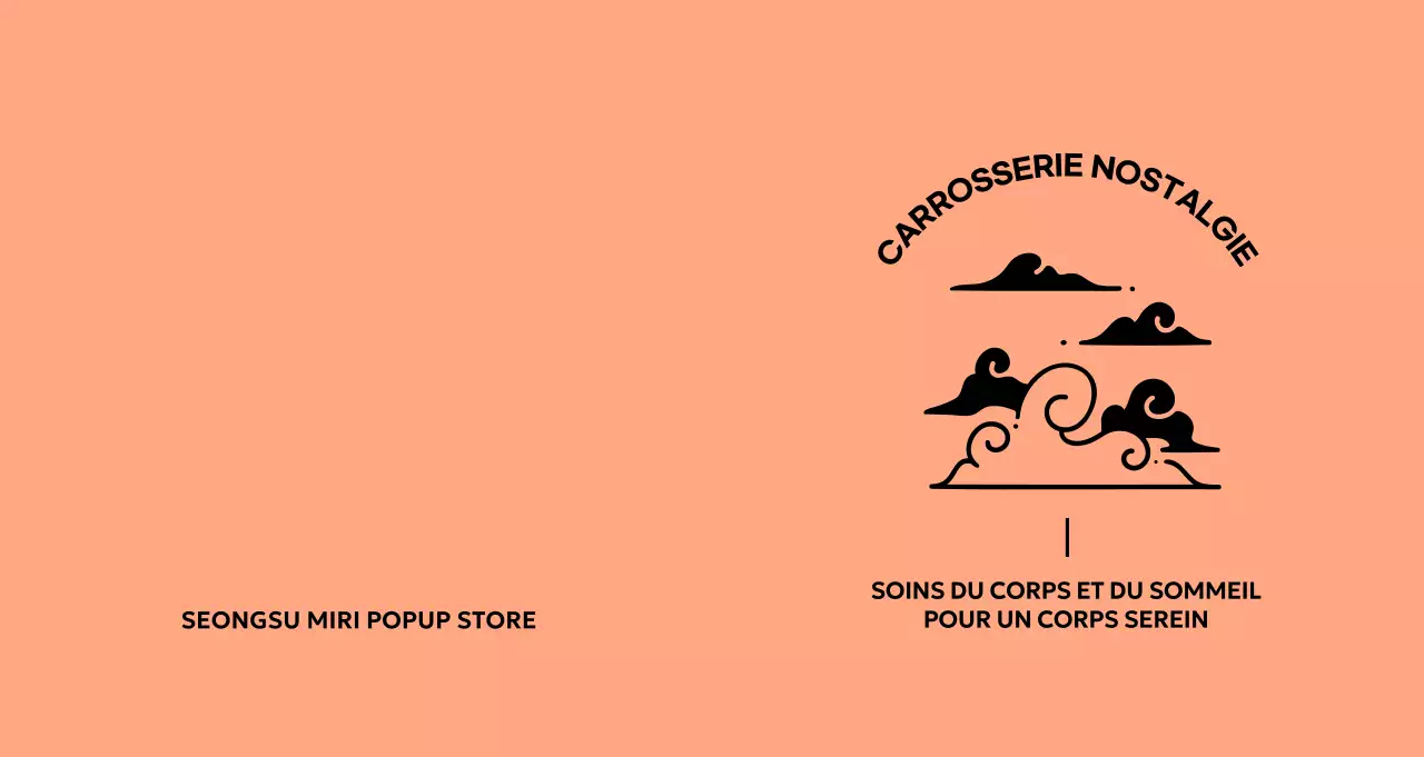 Promouvoir l'événement Orange Minimal Pop-Up Store