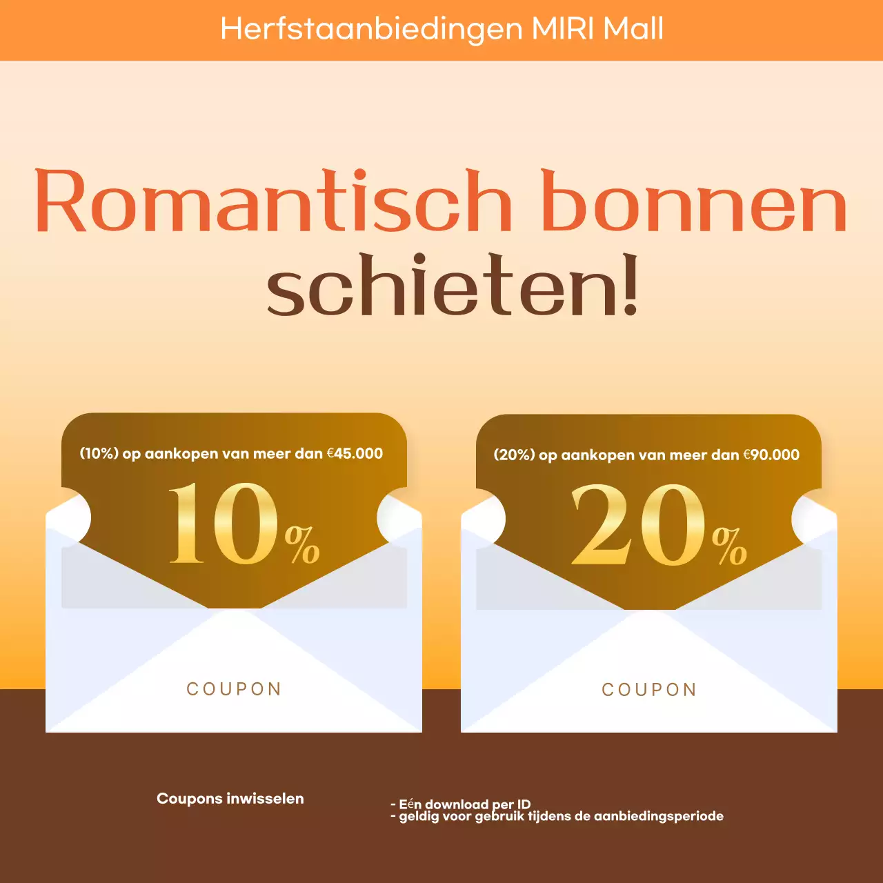 Oranje Eenvoudig Korting Promotie