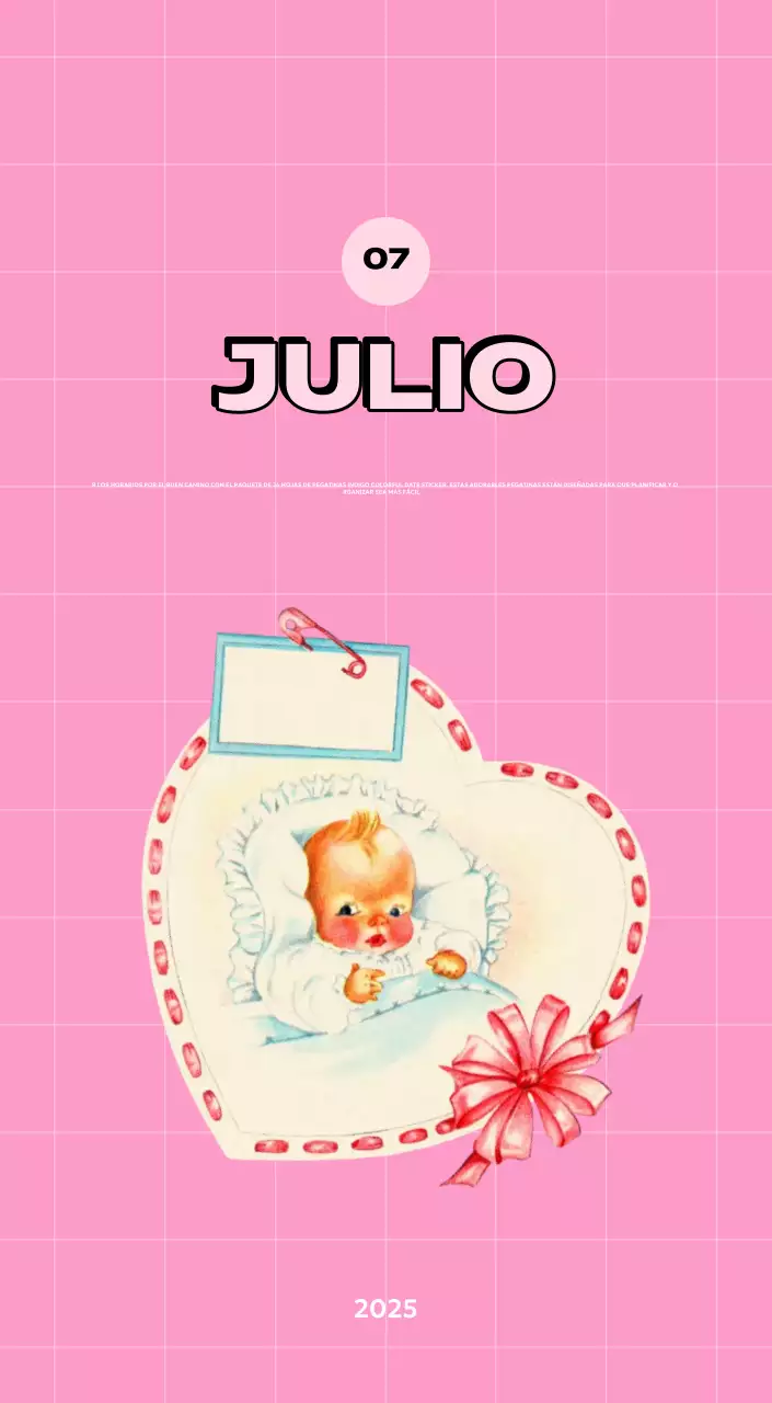 Coloridos calendarios con diversas ilustraciones retro