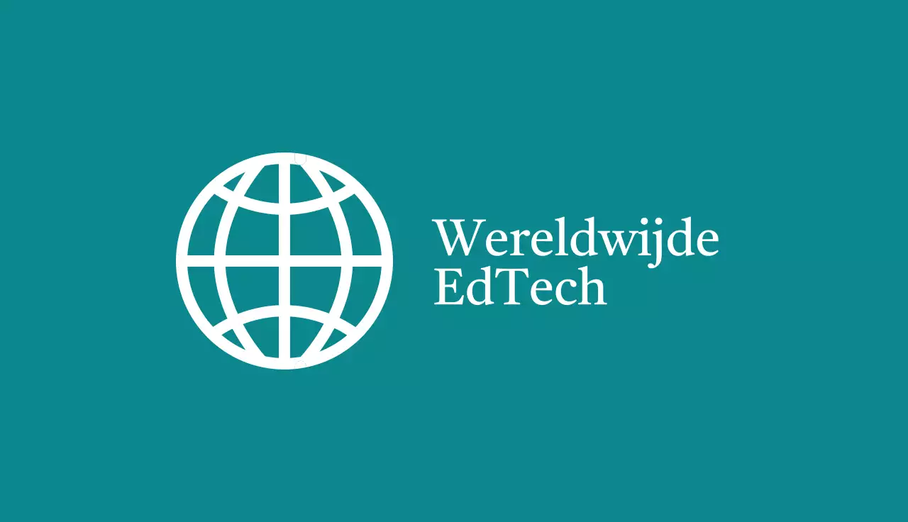 groenblauw professioneel visitekaartje