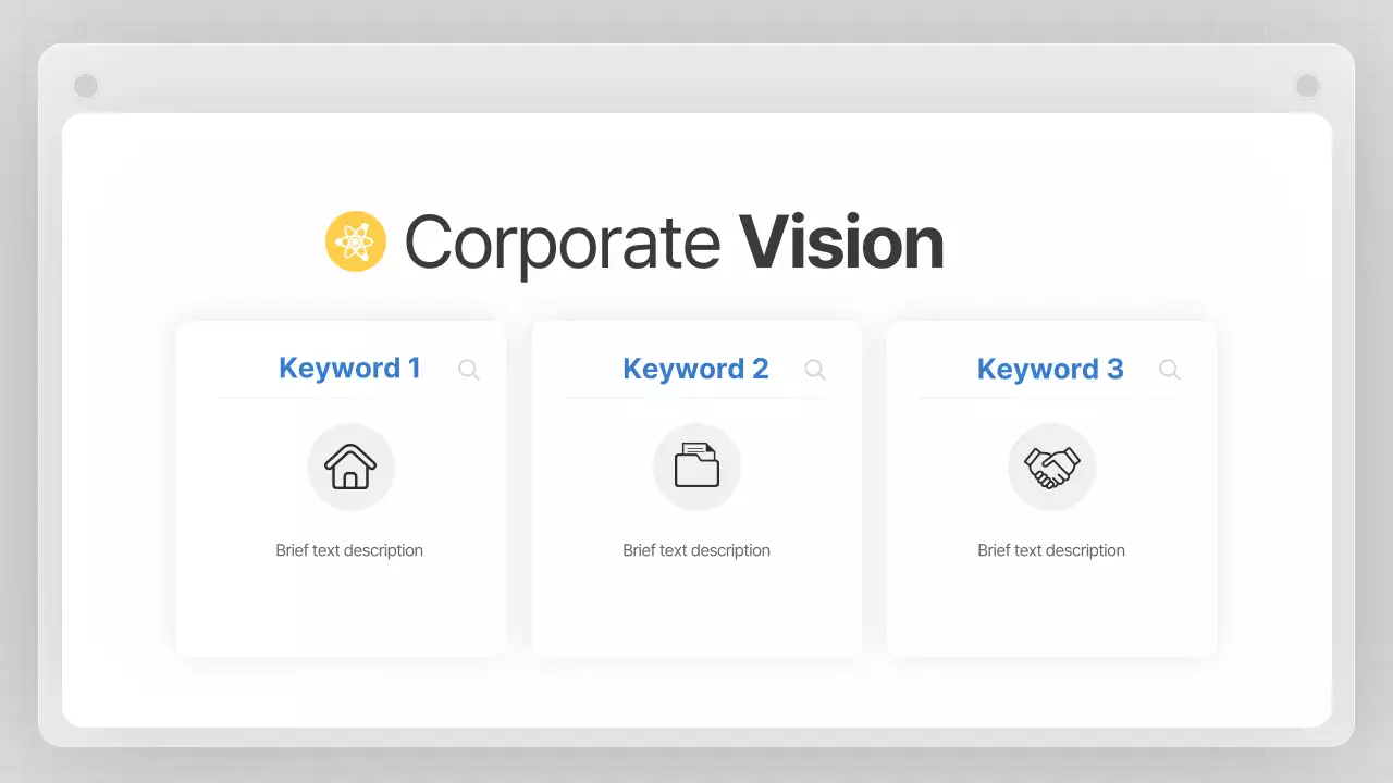 A gray, clean business plan