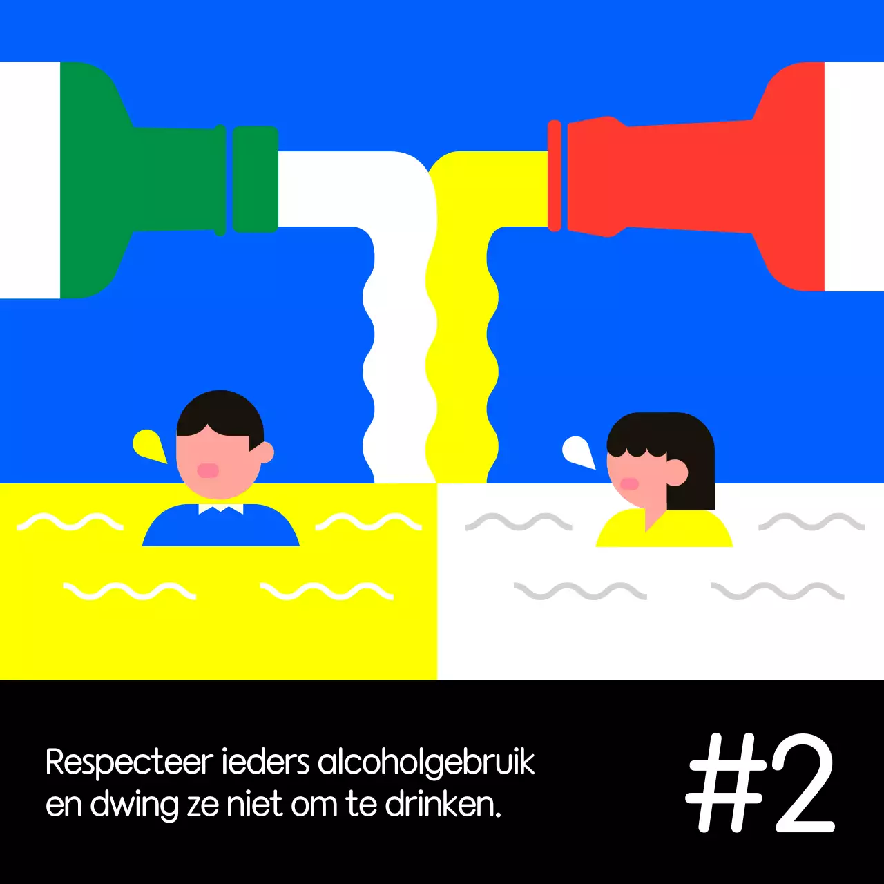 Een gids voor de blauwe popcultuur drinkcampagne