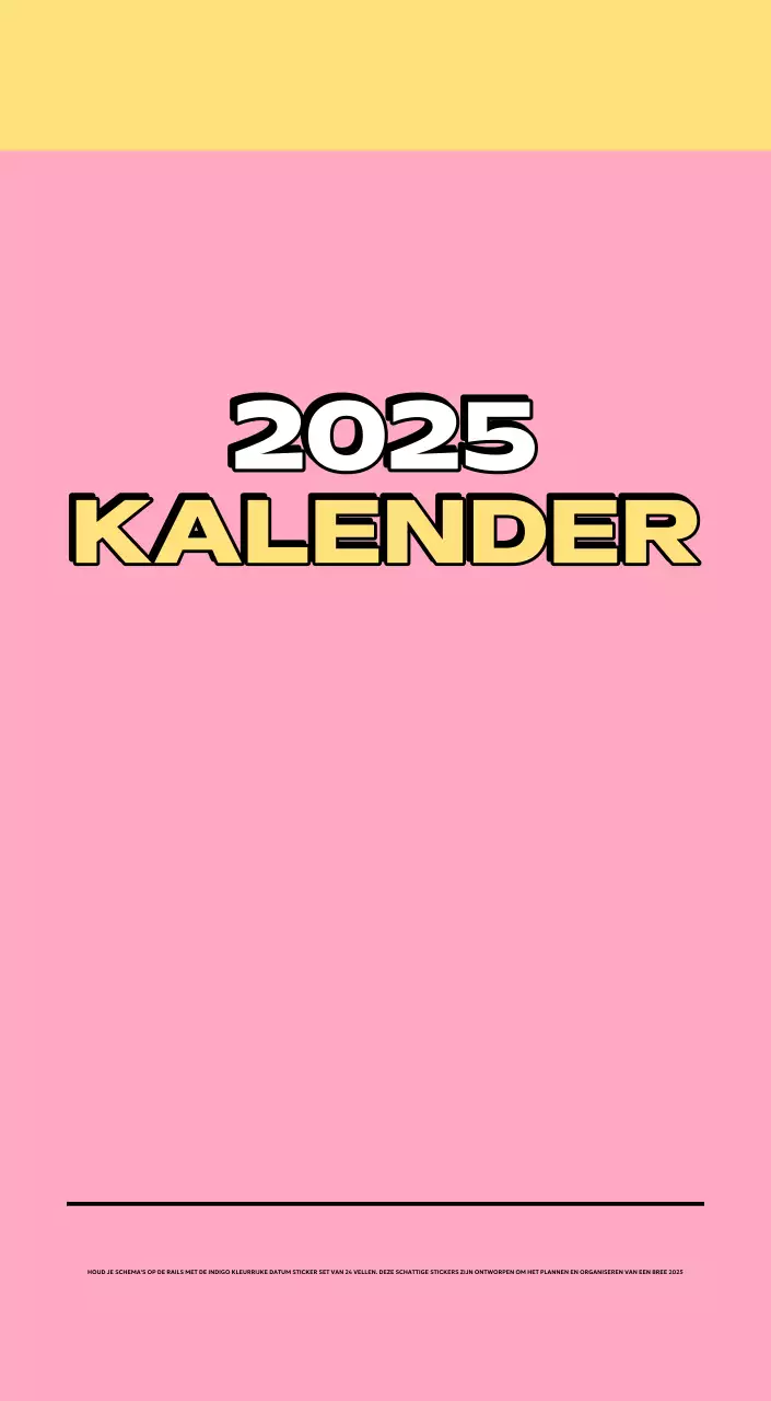 Kleurrijke kalenders met verschillende retro-illustraties