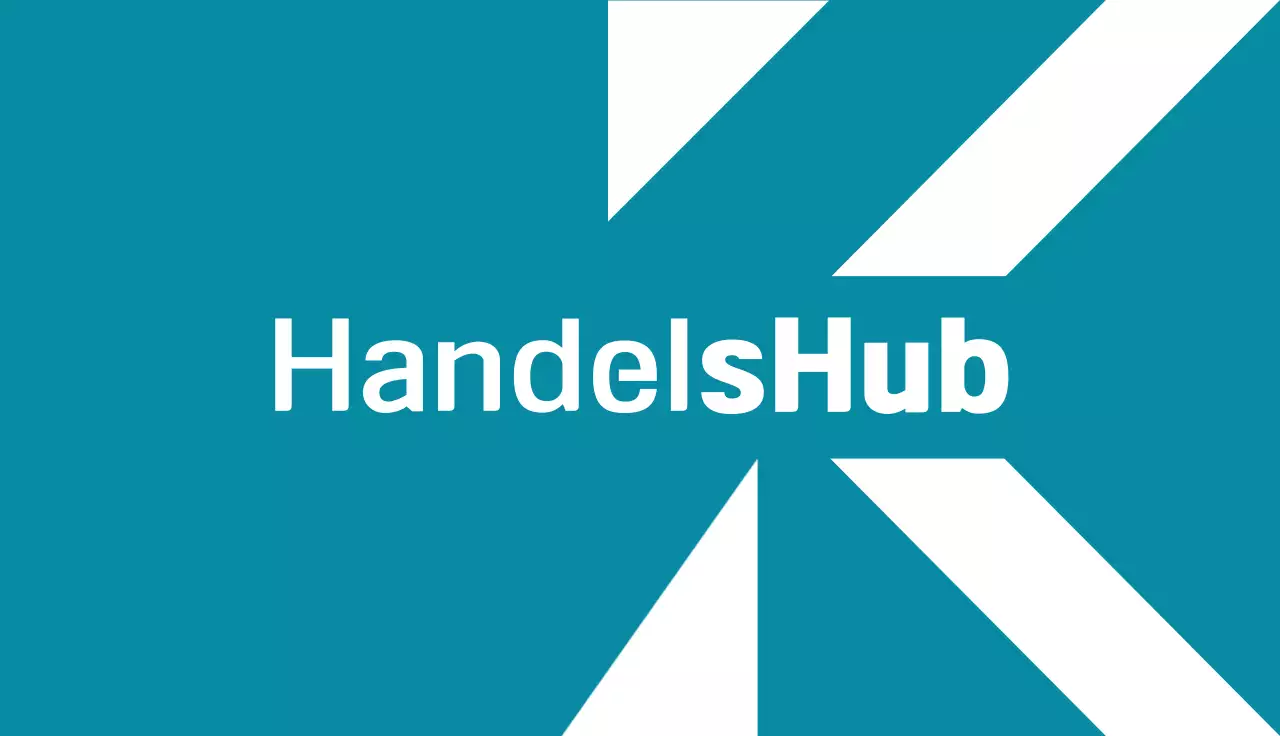 groenblauw minimalistisch visitekaartje