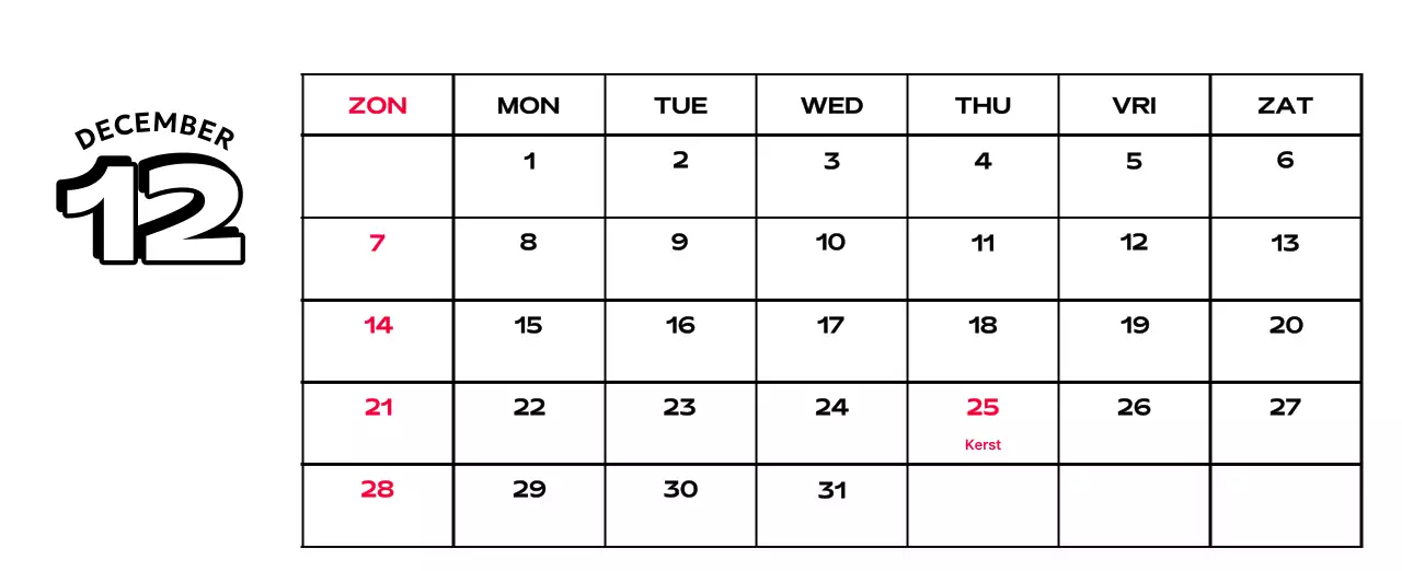 Kleurrijke kalenders met verschillende retro-illustraties
