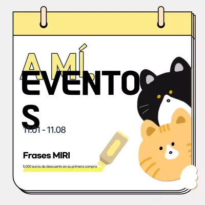 Descuentos para eventos amarillos