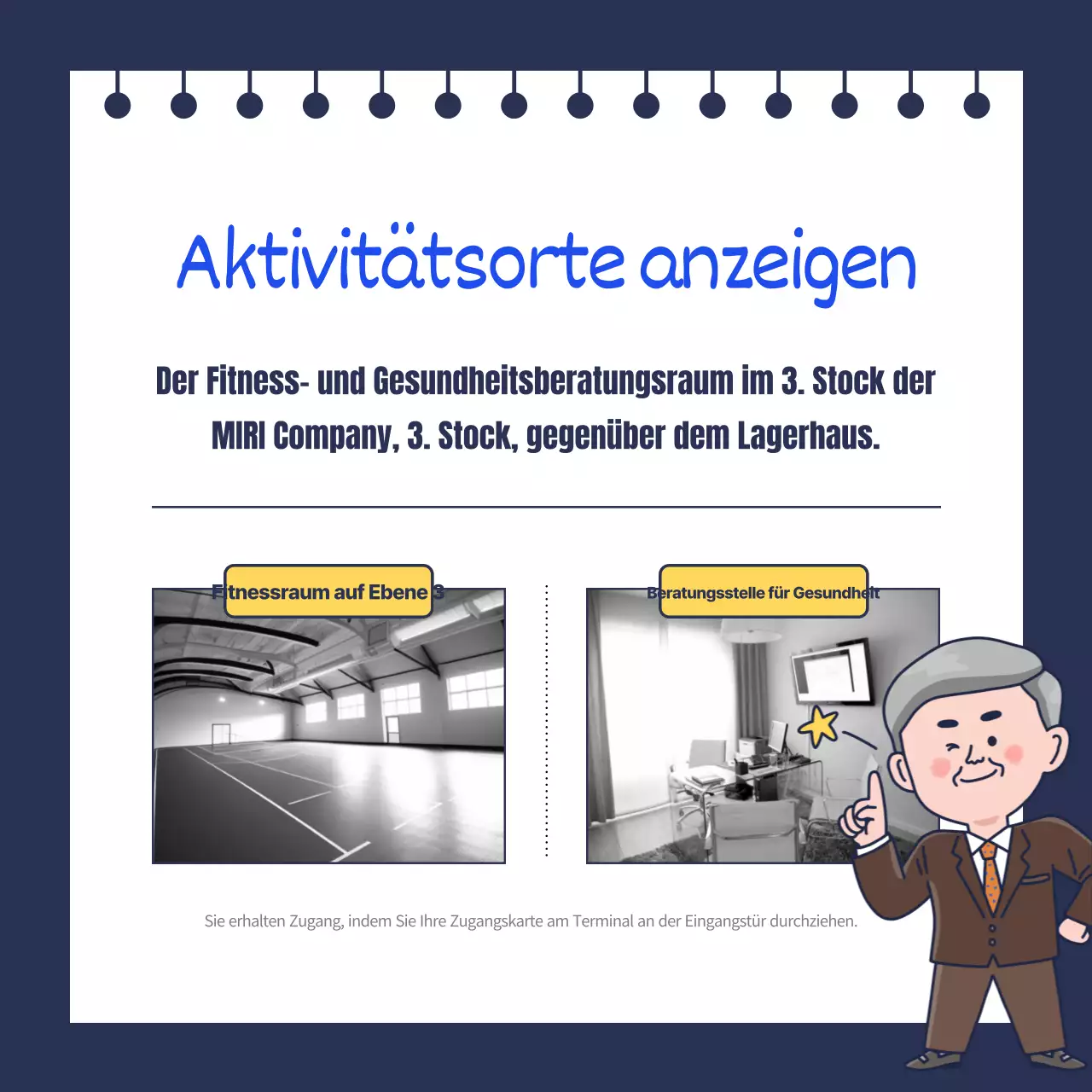 Werben Sie in Blau für die Gesundheitskampagne Ihres Unternehmens.