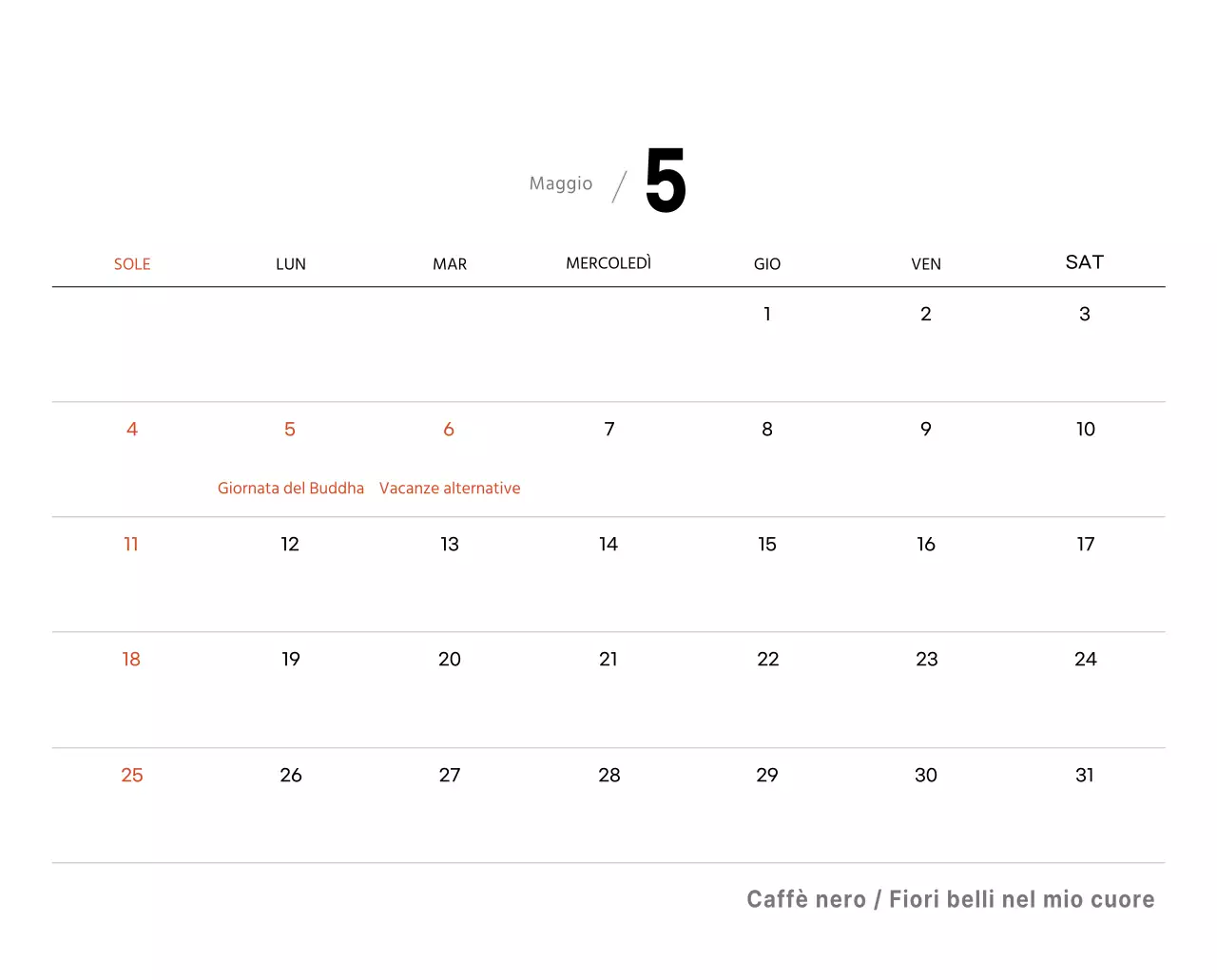 Un caffè sentimentale bianco e marrone