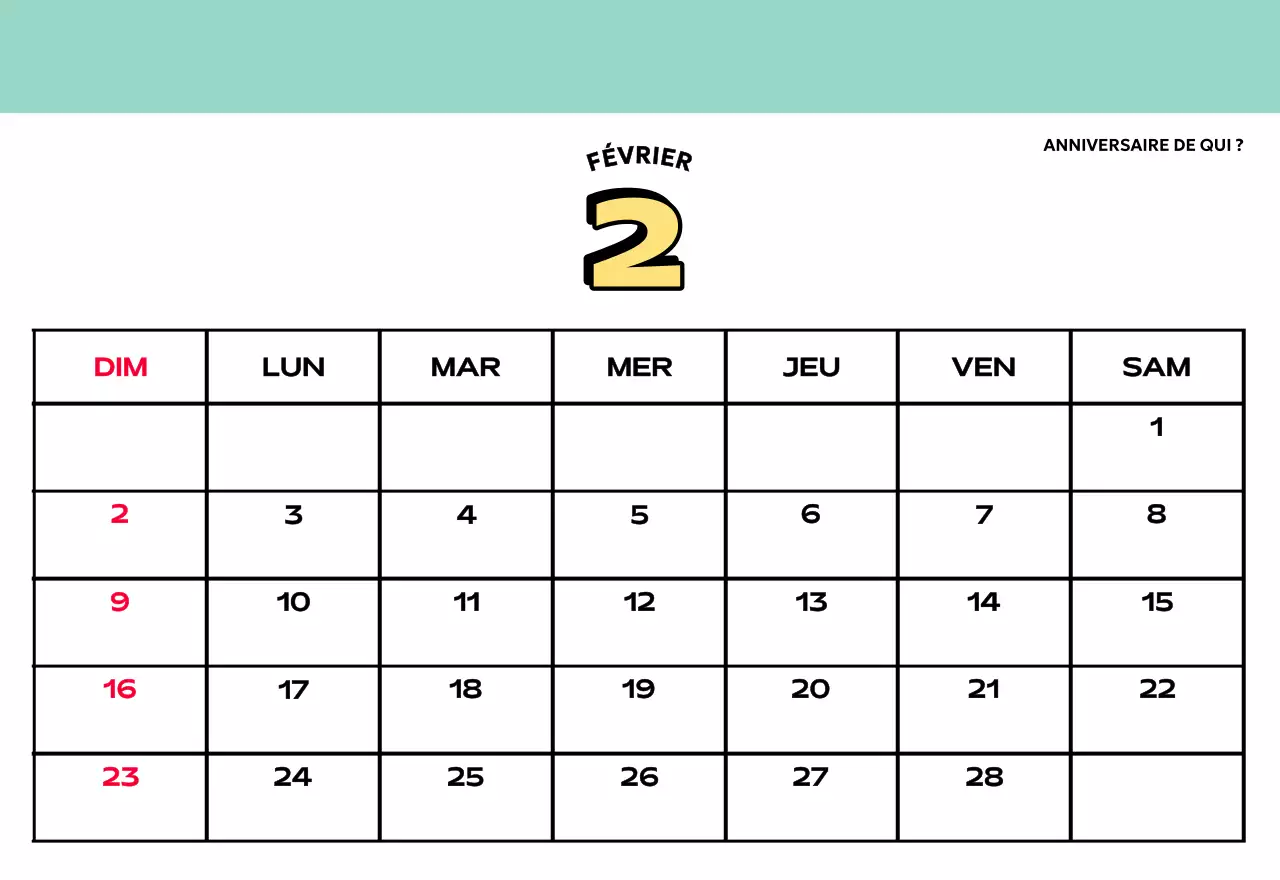 Calendriers colorés avec une variété d'illustrations rétro