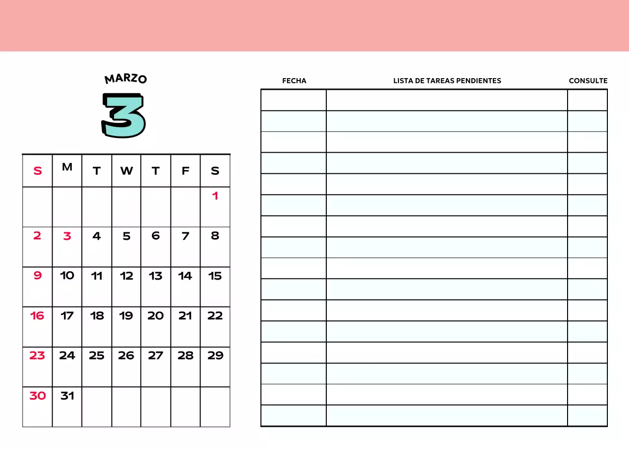 Coloridos calendarios con diversas ilustraciones retro