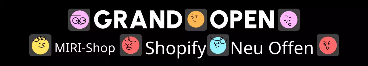 Schwarz Einfach Offen Pr