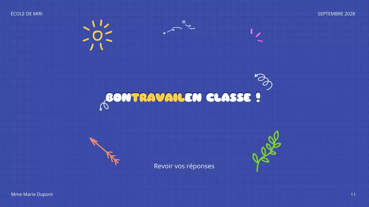 annonce du quiz bleu ludique