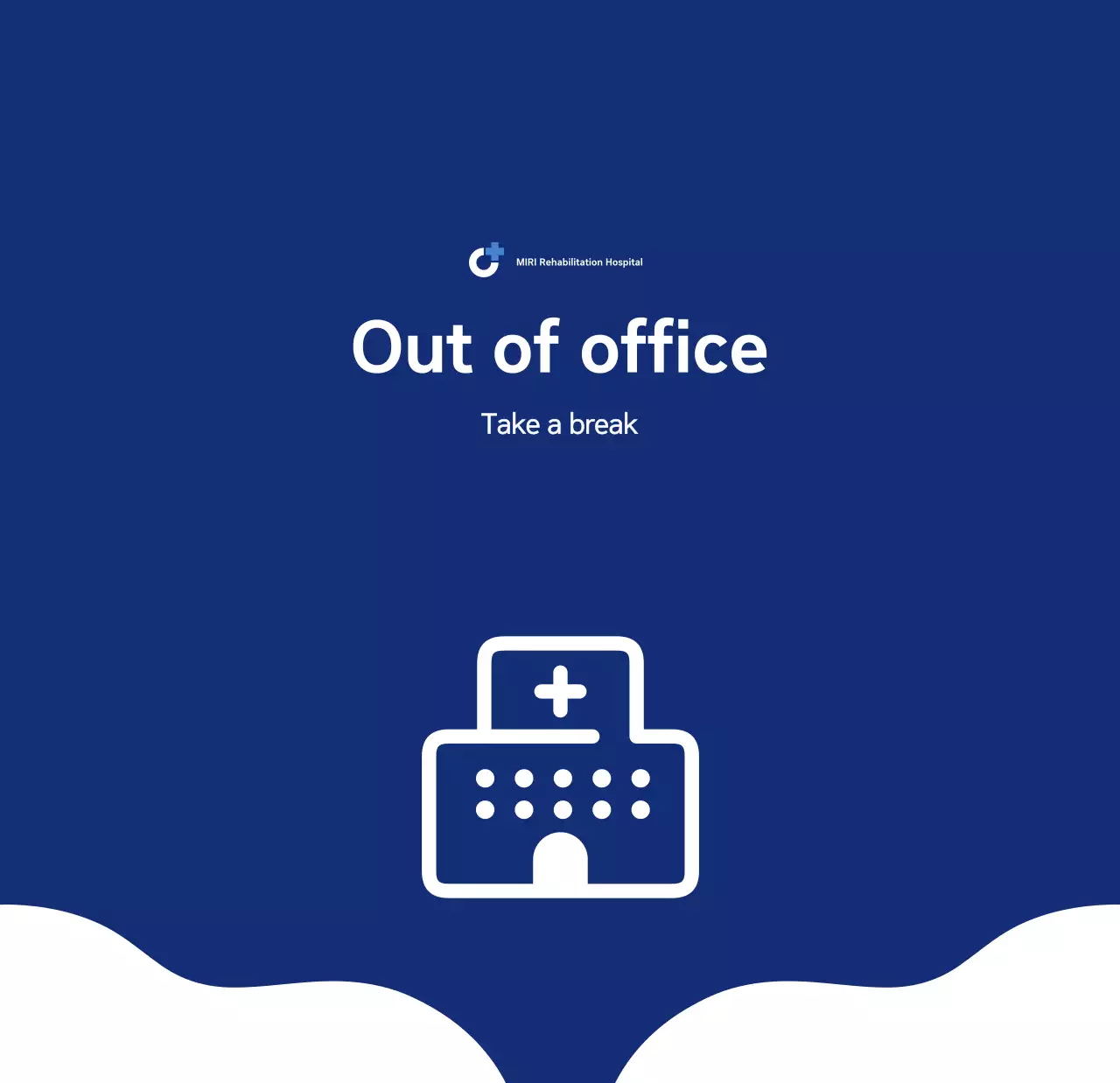 Lịch đơn giản với hình minh họa màu xanh gọn gàng