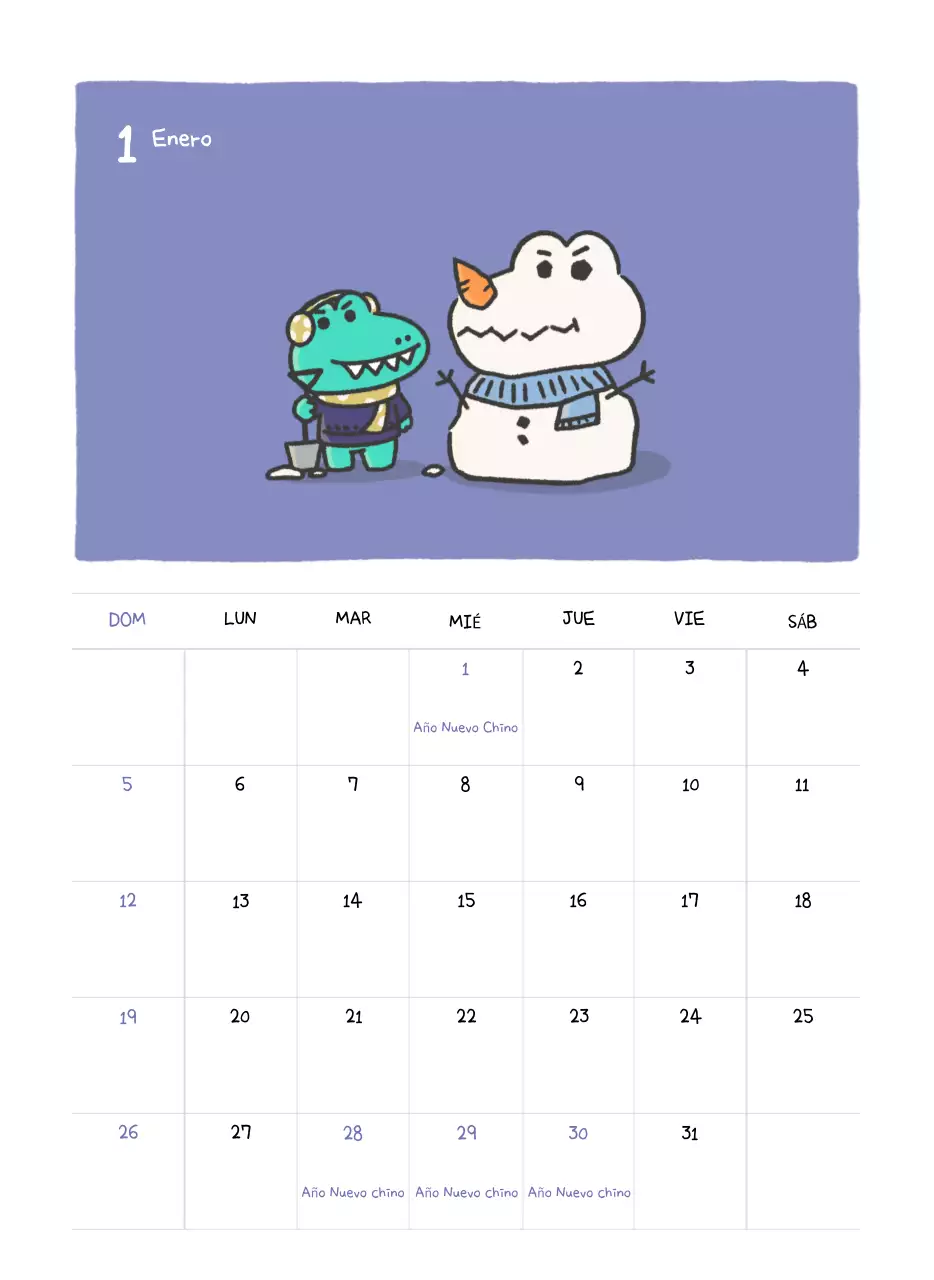 Un calendario con un bonito concepto de ilustración de Ago