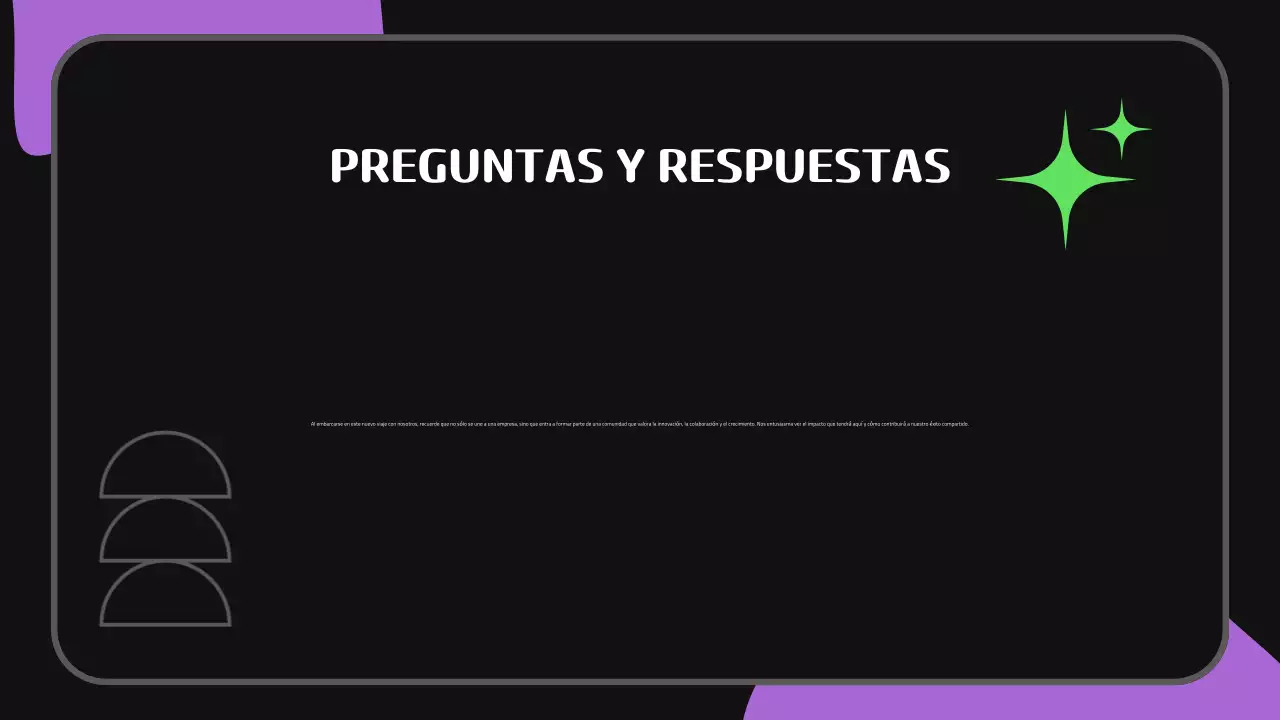 Black Purple Cute Presentación de incorporación de nuevos empleados
