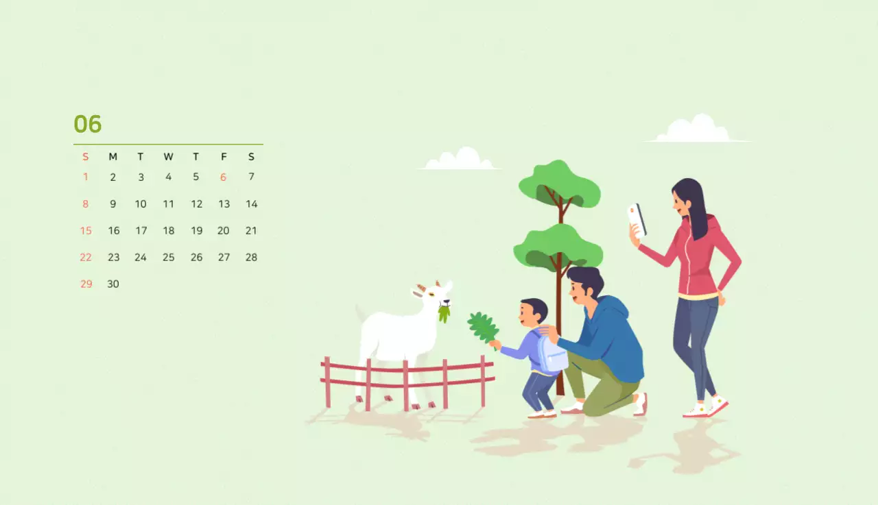 Illustration d'une famille multicolore