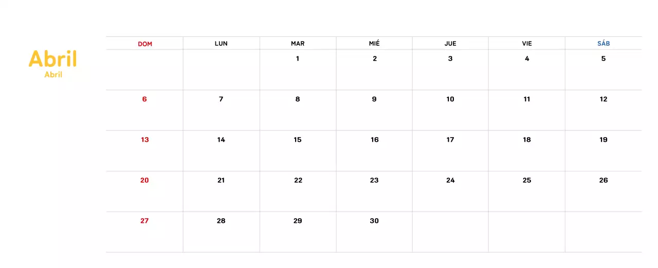 Calendario de Año Nuevo con cálidas ilustraciones
