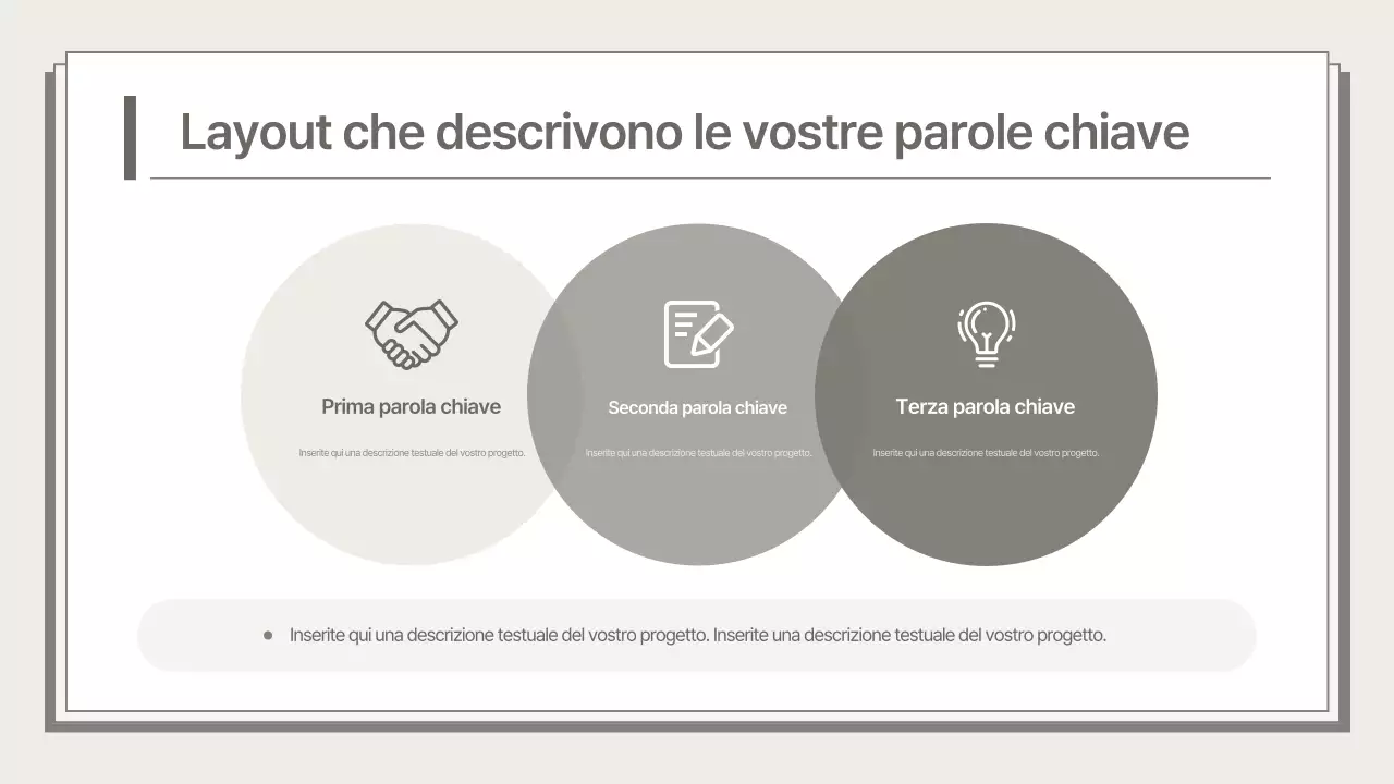 Un business plan pulito e beige
