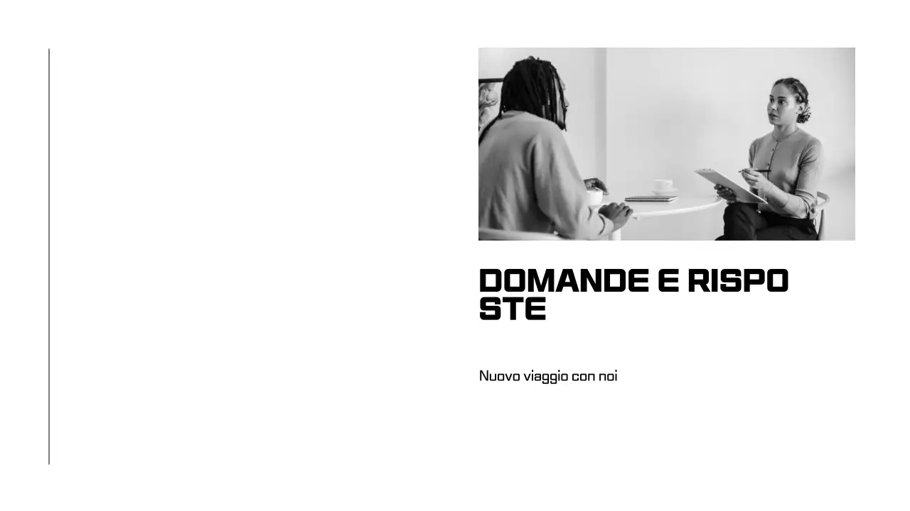 Presentazioni in bianco e nero per la formazione dei dipendenti