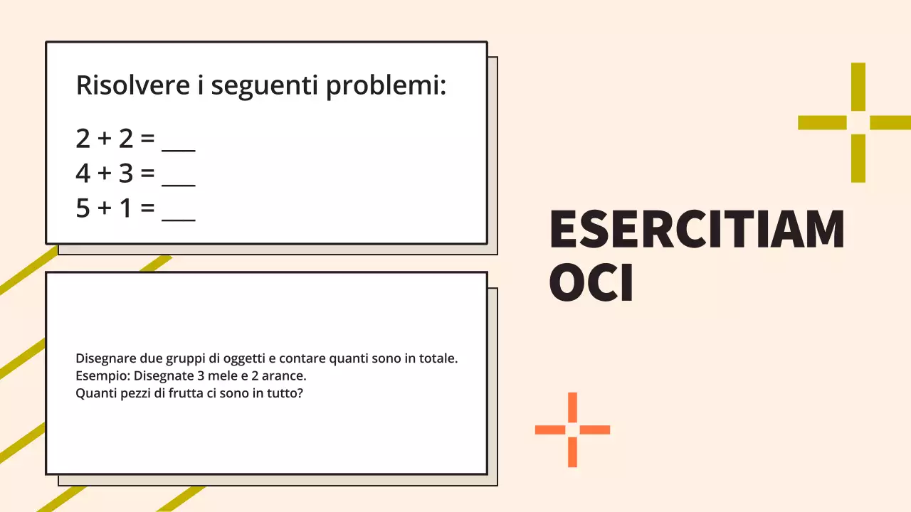 Materiale colorato e semplice per le lezioni di matematica