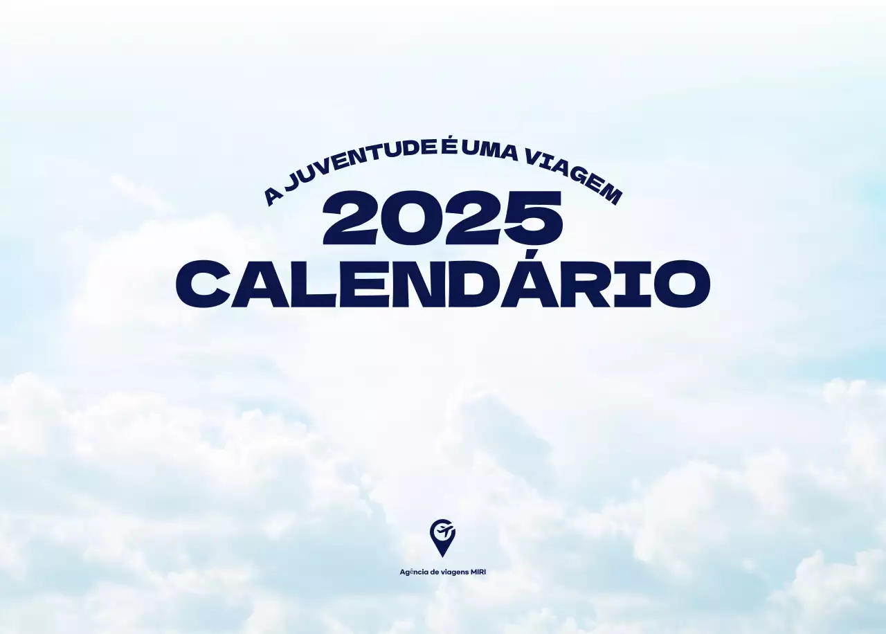 Calendário de limpeza de fotografias do céu