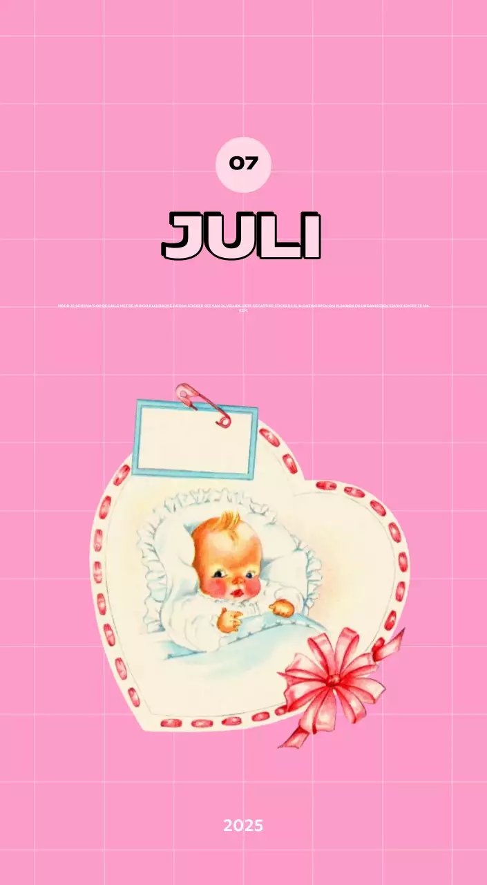 Kleurrijke kalenders met verschillende retro-illustraties